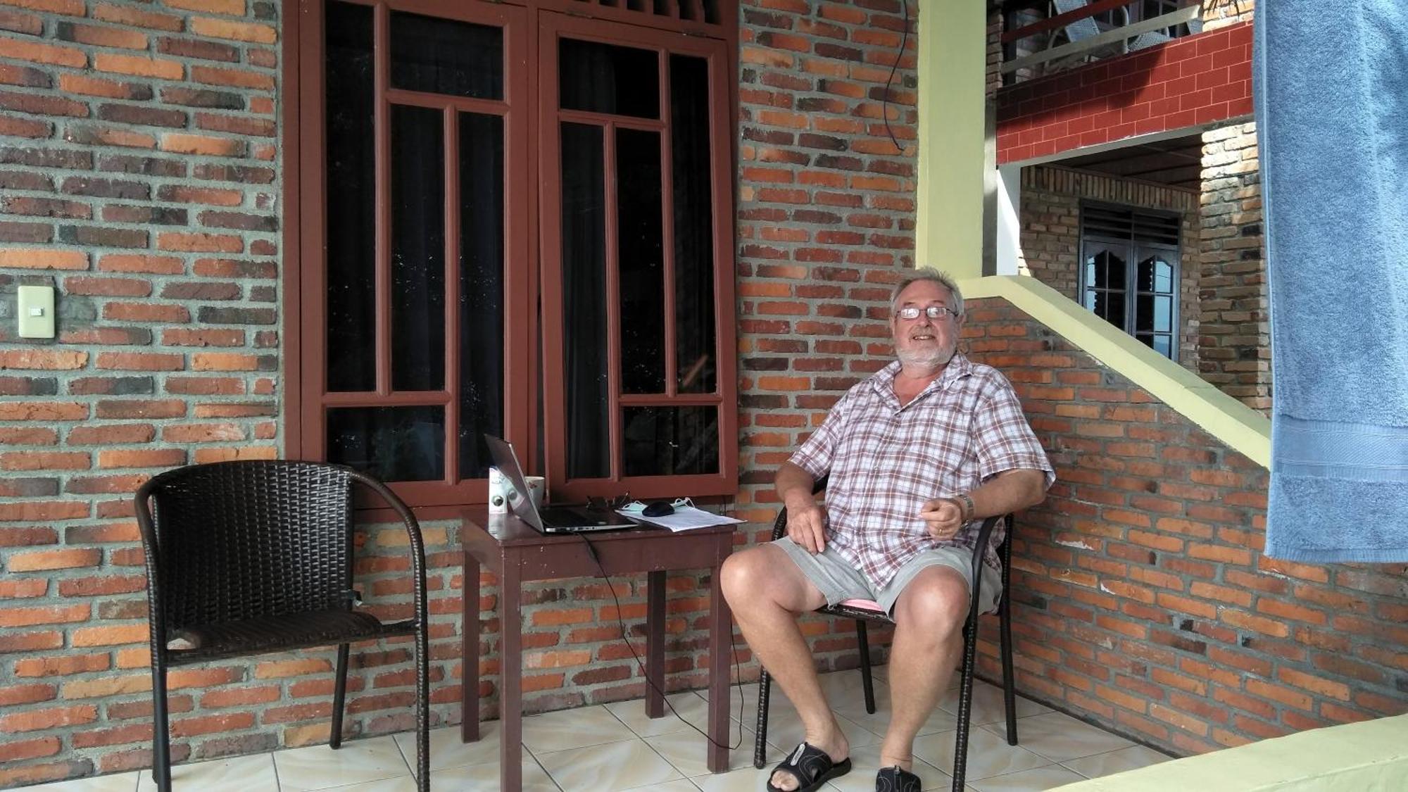 Vulkaan Homestay Berastagi Exteriér fotografie