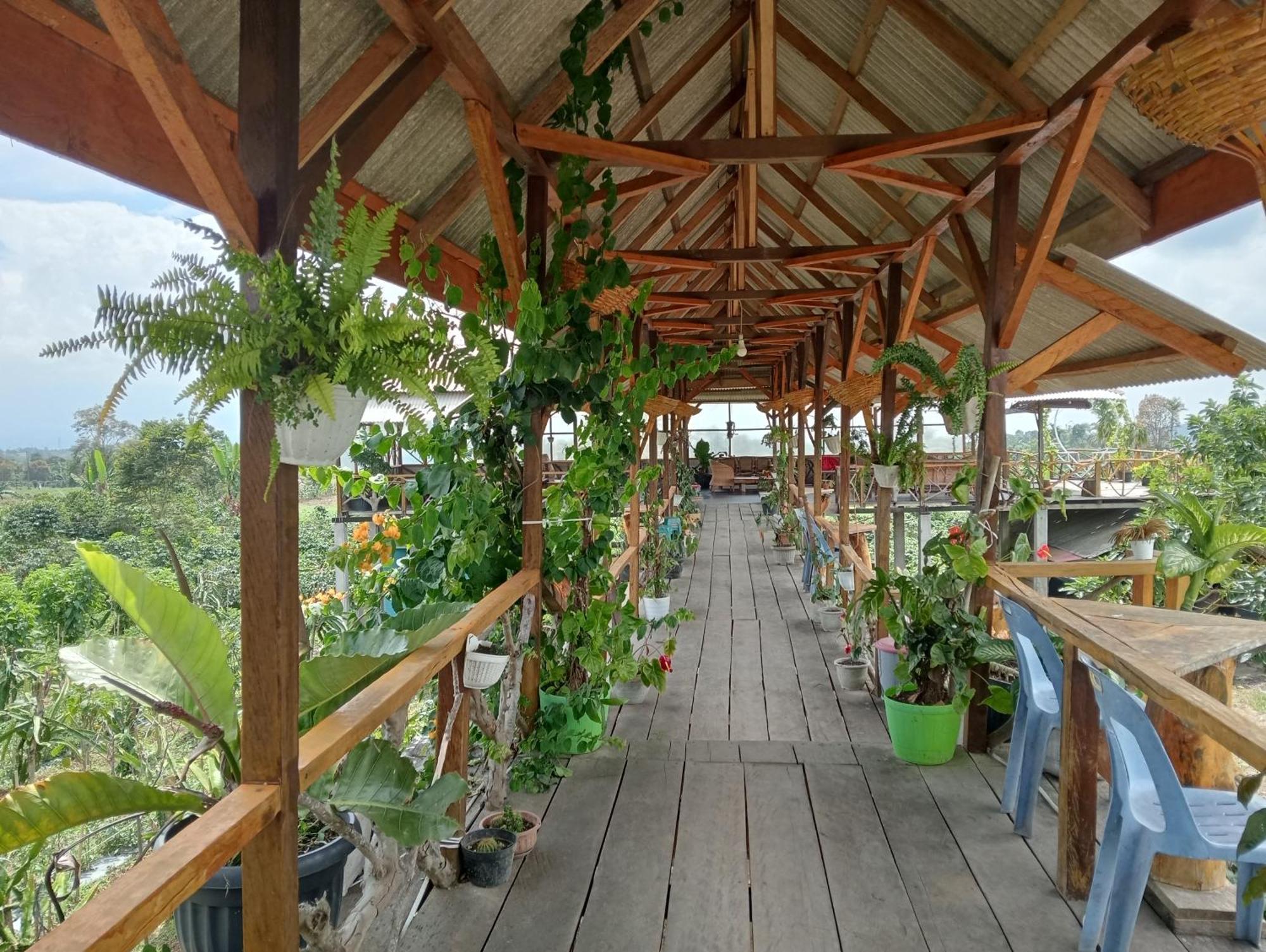 Vulkaan Homestay Berastagi Exteriér fotografie